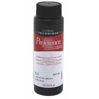 L'Oreal Preference Permanent Hair Color 5.1 Medium ASH Brown