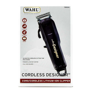 Wahl Professional Cordless Designer Lithium Ion Clipper 8591