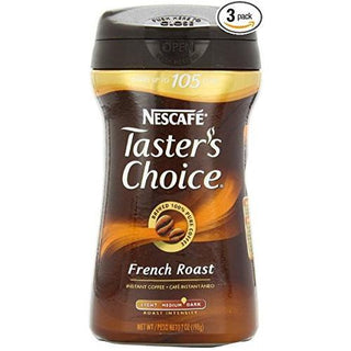 Tasters Choice Nescafe French Roast Instant Coffee 7OZ