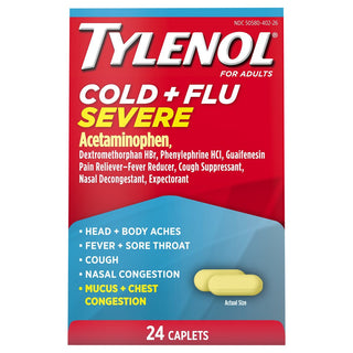 Tylenol Cold + Flu Severe (Adult Caplets)