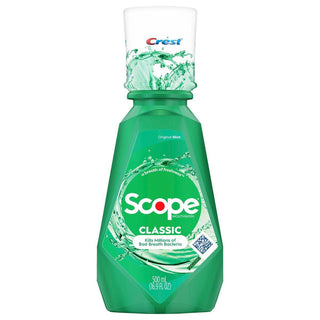 Scope Crest Classic Original Mint Mouthwash 16.9 Fl Oz