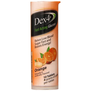 Dex4 Orange Glucose Tabs