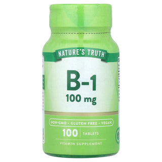 Vitamin B-1 100 mg Tablets, 100 Count (10x10) Unit Dose