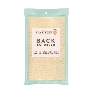 Bath Accessories Seriously Smooth Back Scrubber, Beige
