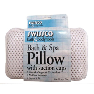 I10-163 Swissco 44563 Bath And Spa Pillow With Suction Cups
