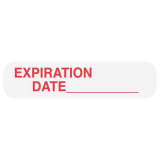 Apothecary Products "expiration Date" Label