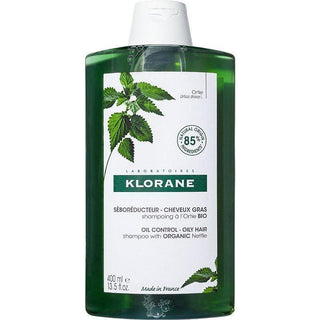 Klorane Ortie Oil Control Shampoo with Organic Nettle 400ml
