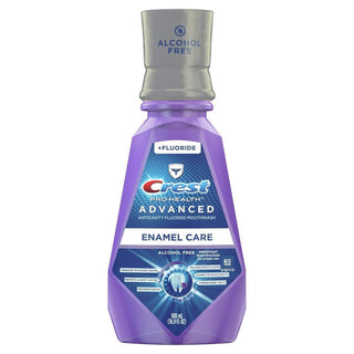 Crest Pro Health Advanced Alcohol Free Anticavity Fluoride Mouthwash Enamel Care Contains CPC (cetylpyridinium Chloride) Inactive Ingredient, 500 mL (16.9 Fl Oz)