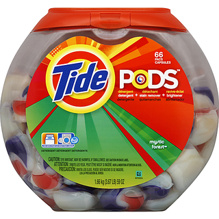 Tide PODS Alpine Breeze Scent Laundry Detergent Pacs 66 Ct Tub
