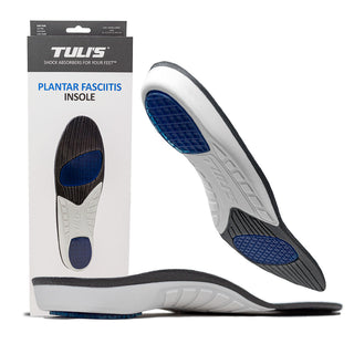 Tuli’s® Plantar Fasciitis Orthotic Insoles – Arch Support (Large)