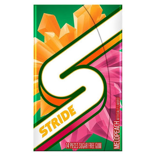 Stride Melopeach Sugar Free Gum, 1 Pack 14 Pieces
