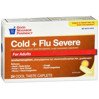 Good Neighbor Pharmacy Severe Cold & Flu Caplets 24ct
