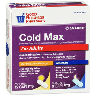 Good Neighbor Pharmacy Cold Max Day & Night Caplets 20ct