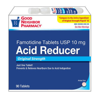 Good Neighbor Pharmacy Acid Reducer Famotidine 10mg Tablets 90ct