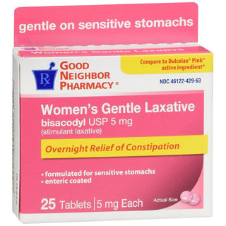 Gnp Womens Laxative Gentle Tab 25ct