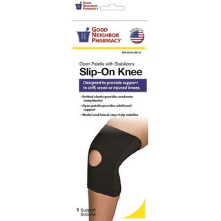 Good Neighbor Pharmacy Slip-on Knee Support Open Patella w/Stabilizers Large 1ct