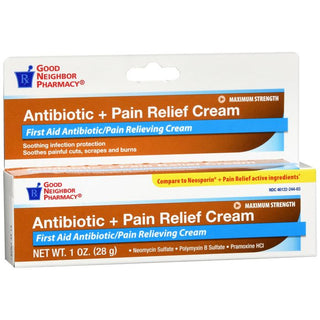 Good Neighbor Pharmacy Antibiotic + Pain Relief Cream 1oz