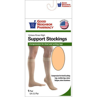 Good Neighbor Pharmacy Knee High Unisex 20-30mmHg Beige M