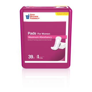 Good Neighbor Pharmacy Bladder Pads For Women Maximum Absorbency 4x39ct
