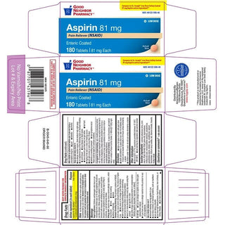 Gnp Aspirin Ec 81mg Tab 180ct