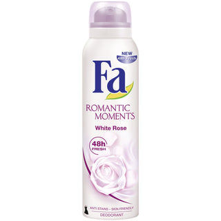 Henkel Fa Romantic White Rose Deodorant Sprej Pro Ženy 150 Ml