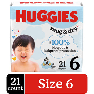 Huggies Snug And Dry  Bf 21 Sz6