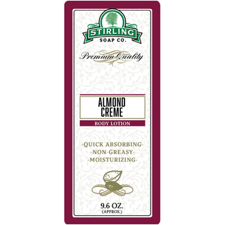 Stirling Soap Co. Almond Creme Lotion 9.6 Oz