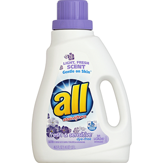 All Fresh & Sensitive Laundry Detergent 46.50 Oz