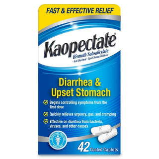 Kaopectate Diarrhea & Upset Stomach Reliever Coated Caplets
