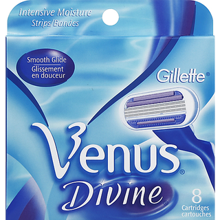 Gillette Divine Cartridges, Intensive Moisture Strips