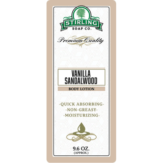 Stirling Soap Co. Vanilla Sandalwood Lotion 9.6 Oz