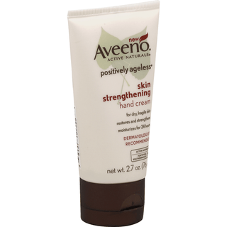 Aveeno Positively Ageless Skin Strengthening Hand Cream, 2.7 Oz