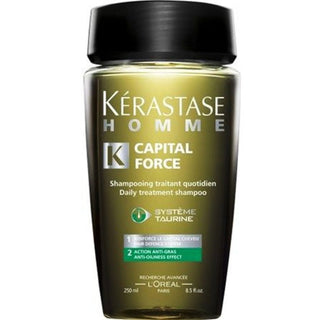 Kérastase Homme Capital Force Anti-Gras Šampon Pro Muže Na Mastné Vlasy 250 Ml