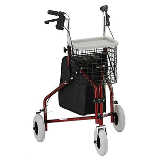 Nova Traveler 4900Rd 3 Wl Roll Wlkr Red