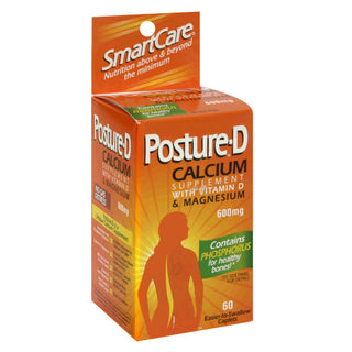 Posture D Calcium, With Vitamin & Magnesium, 600 Mg, Caplets