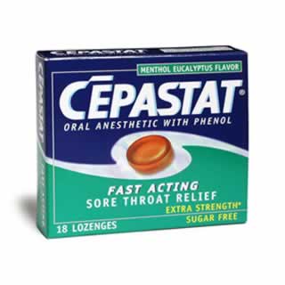 Cepastat Oral Anesthetic Lozenges, Eucalyptus