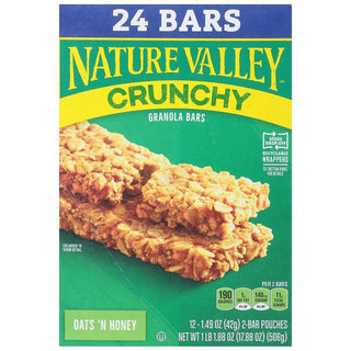Nature Valley Crunchy Oats 'N Honey Granola Bars - 24ct