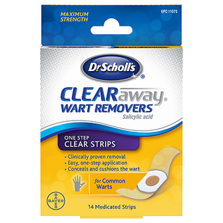 Dr Scholls One Step Wart Remover, 14 Strips