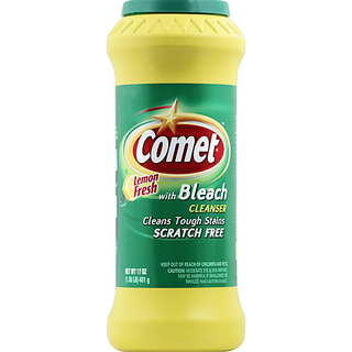 Comet Disinfectant Cleanser With Bleach - Lemon Fresh