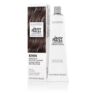 Clairol Crème Perm Professional Permanent Hair Color, Dark/Medium Blonde Hair Dye For Fade Resistant Gray Coverage, 2 Oz