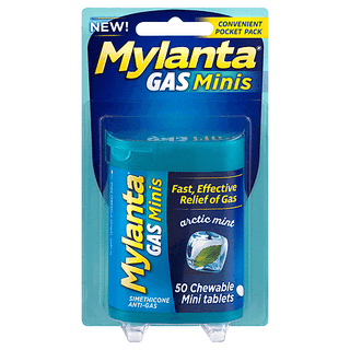 Mylanta Gas Minis Arctic Mint Chewable Tablets