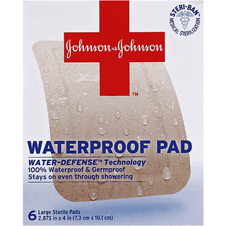 Johnson & Johnson Waterproof Pad, Large
