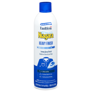 Faultless Niagara Heavy Finish Ironing Spray Starch 20 Oz