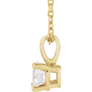 Éclat Doré Lab-Grown/Natural Diamond Pendant Necklace