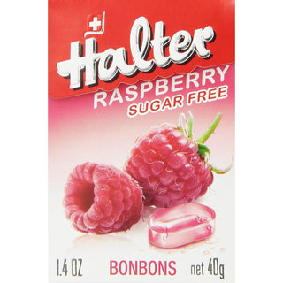 Halter Sugar Free Candy, Raspberry, 1.4-Ounce Boxes