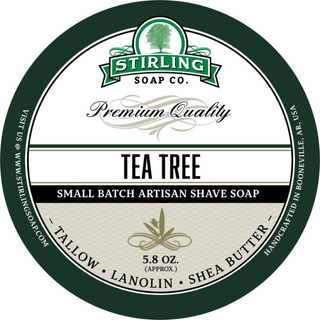 Stirling Soap Co. Tea Tree Shaving Collection