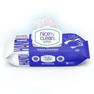 Nice 'N Clean Hand Wipes, Antibacterial
