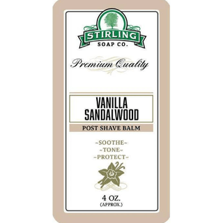 Stirling Soap Co. Vanilla Sandalwood Shaving Collection