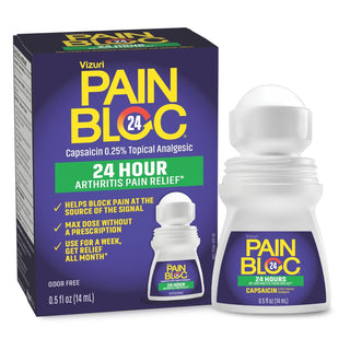 PainBloc24 Topical Capsaicin Arthritis Relief, 0.5 Oz