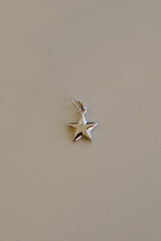 SILVER STAR CHARM